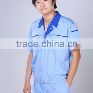 Mens Light Blue Industrial Overall Safety Workwear thumbnail-1