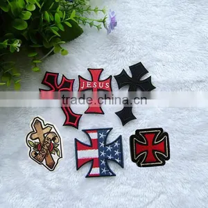 Mixed Cross 3D PVC Patch Military Armband Velcro Backside PVC/Rubber Velcro Patch Tactical Gear thumbnail-1