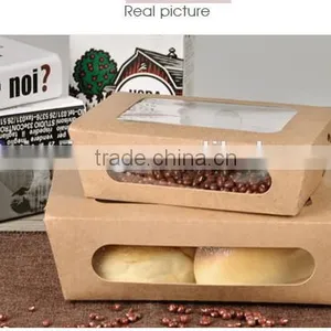 Food Packaging Kraft Salad With Window Boxes Disposable Takeaway Custom l Quality Choice thumbnail-3