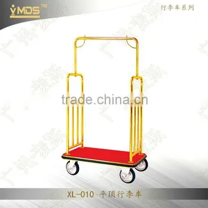 Airport /Hotel Metal Sliding Baggage Maid Trolley Cart thumbnail-1