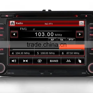 7" Digital Touch Screen Car DVD/GPS Player For VW GOLF 5 6 PASSAT CC TIGUAN Sharan EOS Caddy Jetta SEAT thumbnail-5