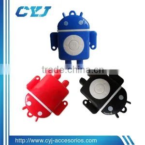 Colorful and Cute Android Robot Mini sd Mp3 thumbnail-1