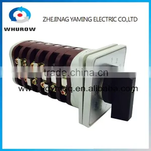 Welding Machine Switch KDHC-63/6*10 CO2 Gas High Voltage Electrical Changeover Rotary Switch 63A 6 Poles 10 Positions thumbnail-1