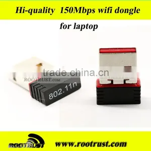 2.4G Ralink RT5370 Chip Network Lan Card Mini Wireless 150Mbps USB Wifi Adapter 802.11 w/ RT-UW01 thumbnail-1