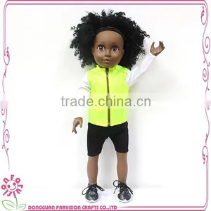 Baseball Black Doll With Wholesale Sneakers Shoes for Dolls thumbnail-2
