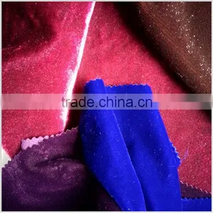 Polyester Spandex Velvet Fabric thumbnail-1