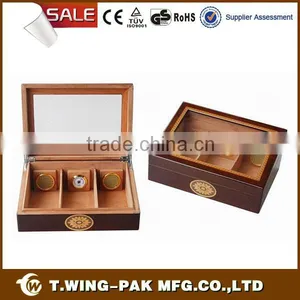 Handmade Vintage Spanish Cedar Cigar Humidor for 75 Cigars thumbnail-1