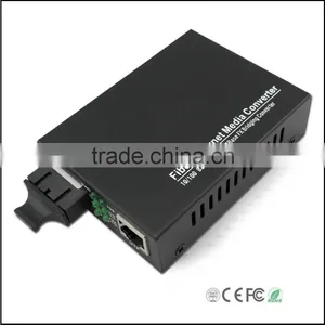 Fast Ethernet Single Mode Fiber Optic to Rj45 Media Converter thumbnail-1