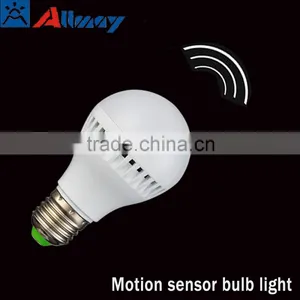 Microwave Motion Sensor Led Bulb Light 7w Led E27 Base 2016 Long Life Eco-friendly thumbnail-1