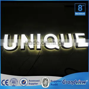 Interior Mini Letter Sign Frontlit and Backlit Channel Letter Sign for Wall thumbnail-1