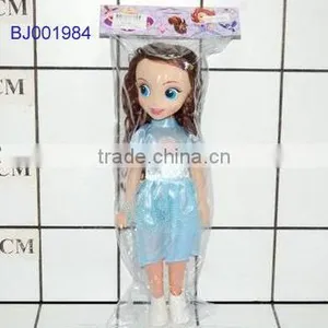 Cute Fashion Princess Doll Plastic Musical Barbiee Girl thumbnail-1