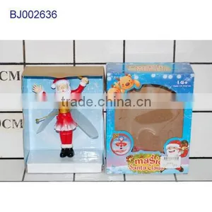 Funny Christmas Toys Induction Flying Santa Claus thumbnail-1
