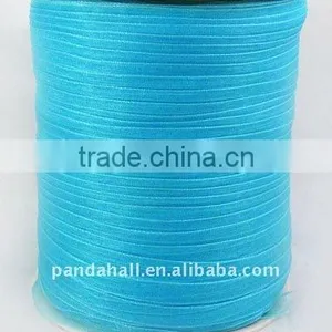 Organza Ribbon Wholesale DarkTurquoise(RS6mmY012) thumbnail-1