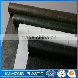 Heavy Duty Anti-weed Fabric Membrane, China Anti-UV Plastic Woven Geotextile Weed Barrier , Weed Control Membrane 2mx50m thumbnail-5