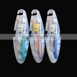 Tooth Brush With Dental Floss and Dental Floss Pick thumbnail-1