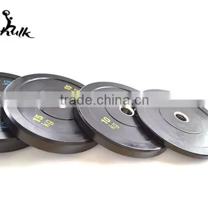 2016 Best Sale Weightlifting Rubber Bumper Plate thumbnail-1