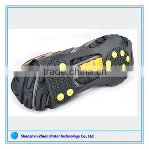 Ice Crampons Cleats Snow Grabbers Silicone Rubber Anti-slip Shoe Covers Overshoes thumbnail-2