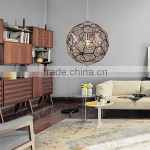 Unique Design Decorative Pendent Light Stainless Steel Ball Pendent Lamp thumbnail-5