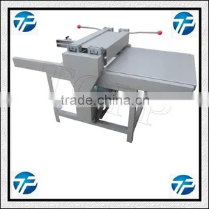 Cut Nice And Both Sides Cut And Safe Half Automatic Peanut Brittle Cutting Machine thumbnail-1