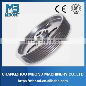 V Belt Pulley National Standard Belt Conveyor Drum Pulley CNC Machining Casting Pulley Belt thumbnail-4