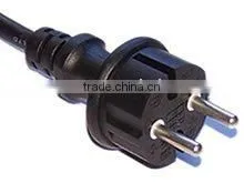 AC European Power Cord With Water-proof Plug thumbnail-1