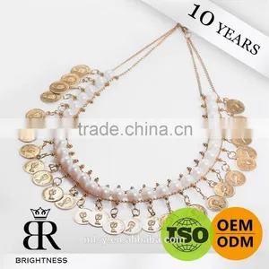 Fancy Fluorescent Hanging Loops Chain Brightness F1-80143 thumbnail-1