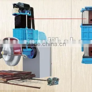 LCZD-160 (hydraulic Up/down) High Efficiency Multi-blade Stone Cutting Machine thumbnail-1