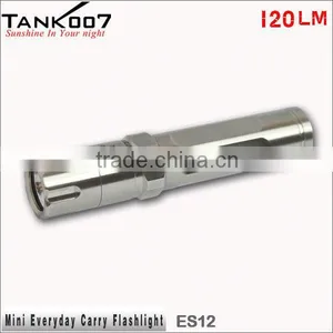 Waterproof Mini Led Flashlight TANK007 E09,I2168 Led Carabiner Torch thumbnail-1
