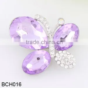 2012 Ningbo Bangjin Rhinestone Snowflake Brooch Pin thumbnail-1