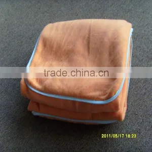 The New Plain Folding Dual-purpose Pillow Promotion Gift Blanket thumbnail-4