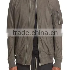 Cheap High Quality Long Bomber Jacket Wholesale for Man thumbnail-1