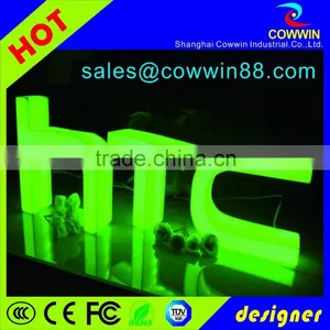 Hot Sales 3D Outdoor Waterproof Acrylic Led Letter Light Box Sign Illuminated Letters thumbnail-1