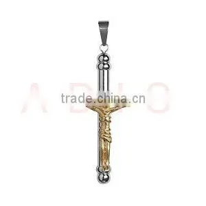Fashion 316L Stainless Steel Cross Pendant thumbnail-1