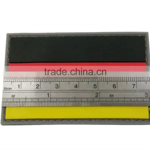 Country Flag Rubber Patch PVC Patches With Tight Backing thumbnail-2