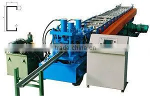 Cold C/Z Interchangable Metal Roll Forming Machine thumbnail-1