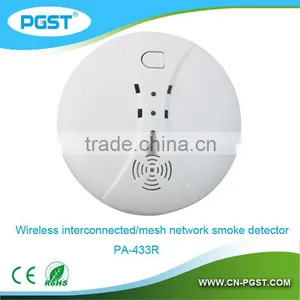 4 Wired Fire Smoke Detector Alarm ,433/868Mhz, CE&ROHS&EN14604 thumbnail-1