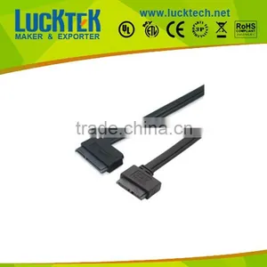 Slim SATA 13pin IMAC CD DVD to 2.5" 22pin SATA Female Adapter Converter Cable thumbnail-1