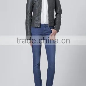 Women Lather Jacket thumbnail-4