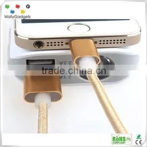Wholesale Dual Micro USB Data Charge Cable for Android and IOS Cellphone thumbnail-1