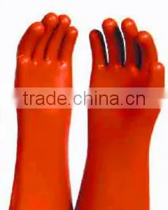 Long Comfortable Electrical Insulation Gloves thumbnail-1