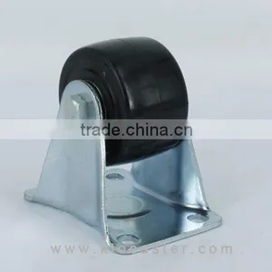 Fixed, Swivel Low Center Nylon Caster, Low Profile Nylon Caster thumbnail-1