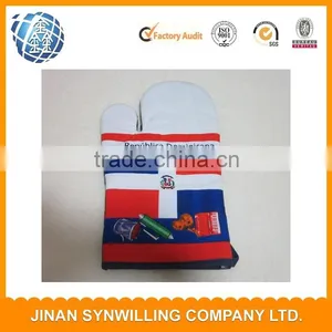 2015 Hot Sale 100% Cotton Kitchen Glove/oven Mitt for Promotion thumbnail-4