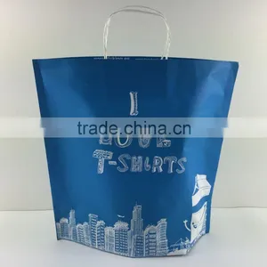 New White Kraft Paper Bag,easy Bags With Twisted Handles, Garment Bag thumbnail-1