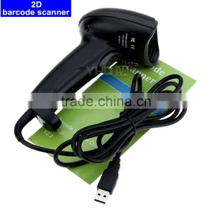 2D USB Handheld Portable Barcode Scanner Bar Code Reader With Memory for Supermarket Bank Warehouse Library thumbnail-1