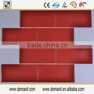 Long Brushed Peel and Stick Metal Mosaic for Backsplash thumbnail-1