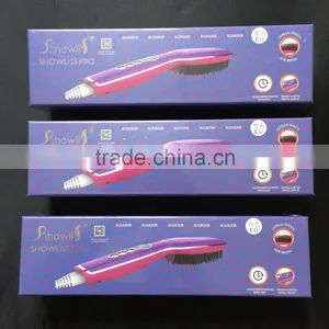 Ceramic Brush Hair Straightener LCD and MCH Heater WhatsApp 008613509227307 thumbnail-6