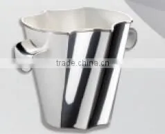 Champagne Bucket Silver Ice Bucket Silver Champagne Bucket Wine Champagne Coolers for Party Bar Hotel Restaurant Home Deco thumbnail-3