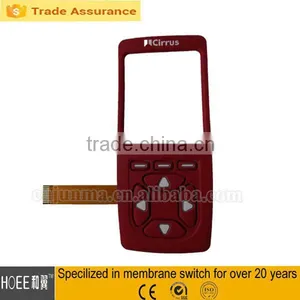 China Manufacturer Waterproof Fpc Connectors Key Membrane Switches With Rubber Keypad thumbnail-2