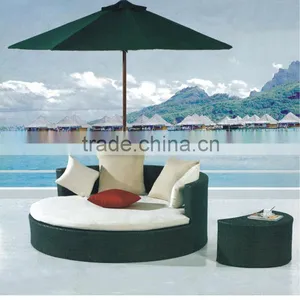 Dayded Beach Lounge Outdoor Lounge Chair Wicker Sun Lounger Outdoor Furniture Rattan Furniture thumbnail-1