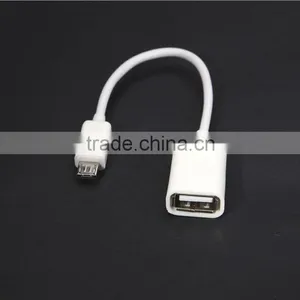 New 2015 Product Idea Electrical Micro Usb Otg Cable With Al-foil and Braid thumbnail-2